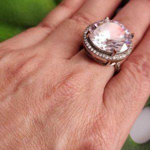 Crystal Ring size 7.5